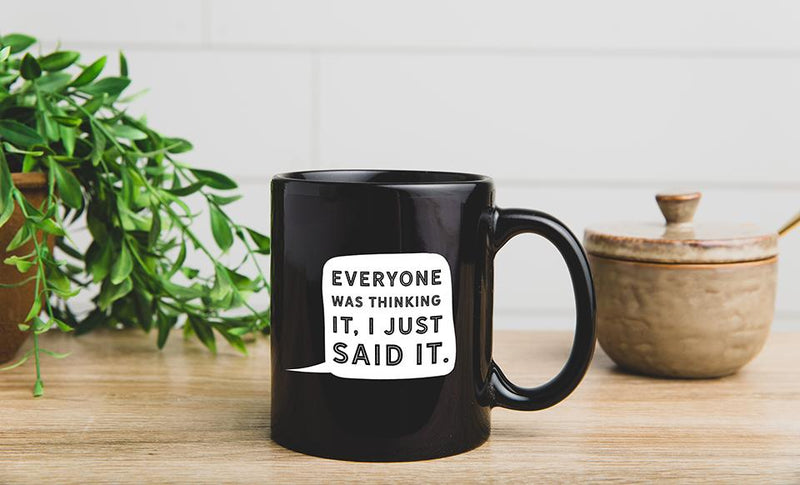 Personalized Just Sayin’ Mug Collection