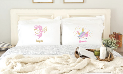 Personalized Fairy & Unicorn Kids' Pillowcases