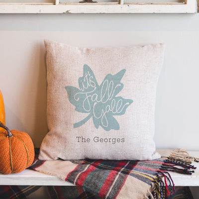 Personalized Fall Throw Pillow Covers