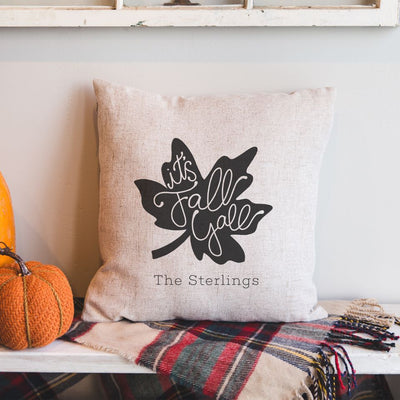 Personalized Fall Throw Pillow Covers