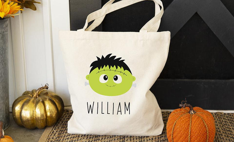 Personalized Halloween Tote Bags