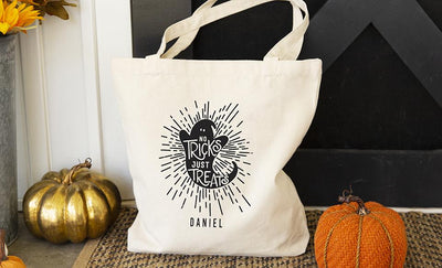 Personalized Halloween Tote Bags