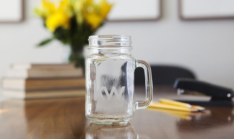 Corporate Gift Item - Mason Jar Mugs