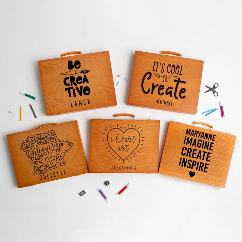 Personalized 150-piece Art Set – Be Creative Collection