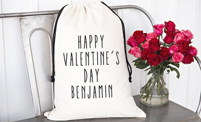 Personalized Valentine’s Day Jumbo Gift Bags