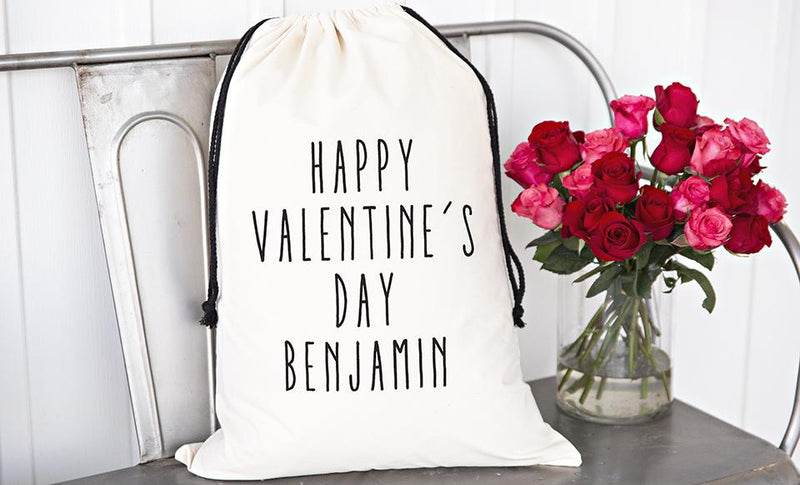 Personalized Valentine’s Day Jumbo Gift Bags