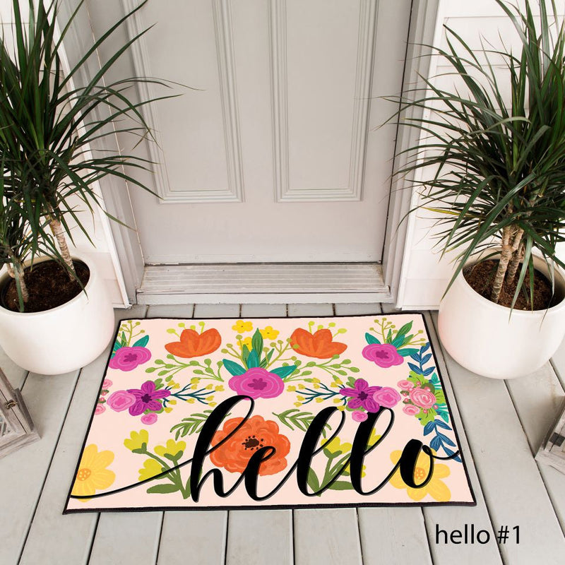 Corporate | Personalized Floral Doormats
