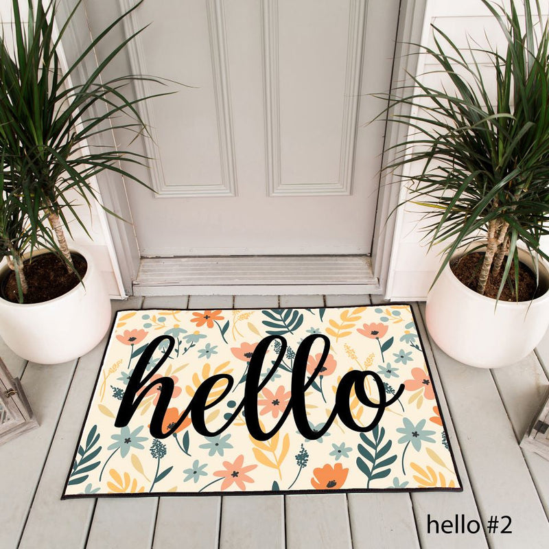 Corporate | Personalized Floral Doormats