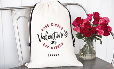 Personalized Valentine’s Day Jumbo Gift Bags