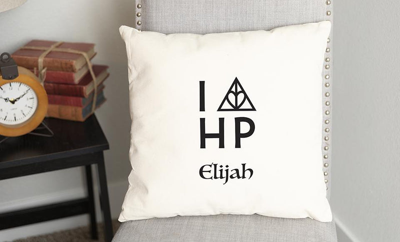 Personalized Wizard Throw Pillow Covers