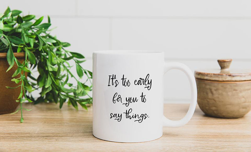 Personalized Just Sayin’ Mug Collection