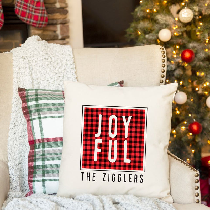 Farmhouse christmas throw pillows clearance