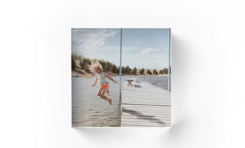 Personalized Acrylic Photography Display Blocks