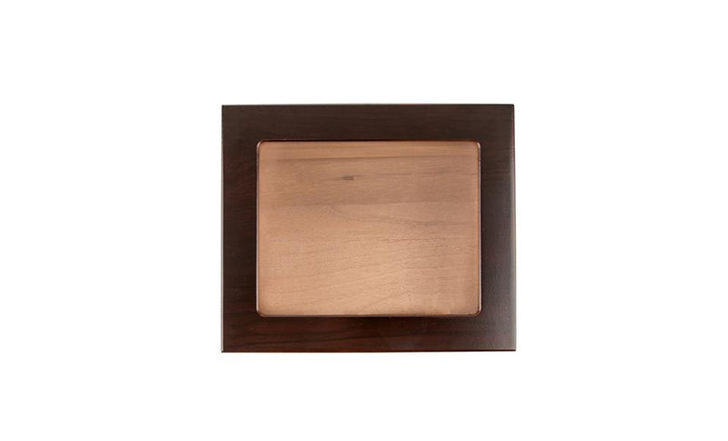 Personalized Humidor - Glass Top - Mahogany