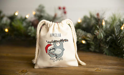 Personalized Holiday Gift Bags