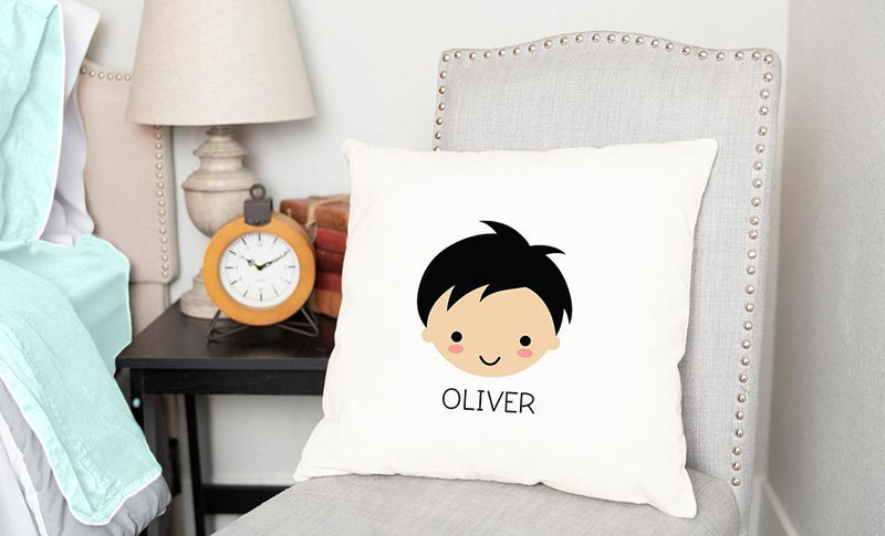 Personalized Children’s Character Throw Pillow Covers