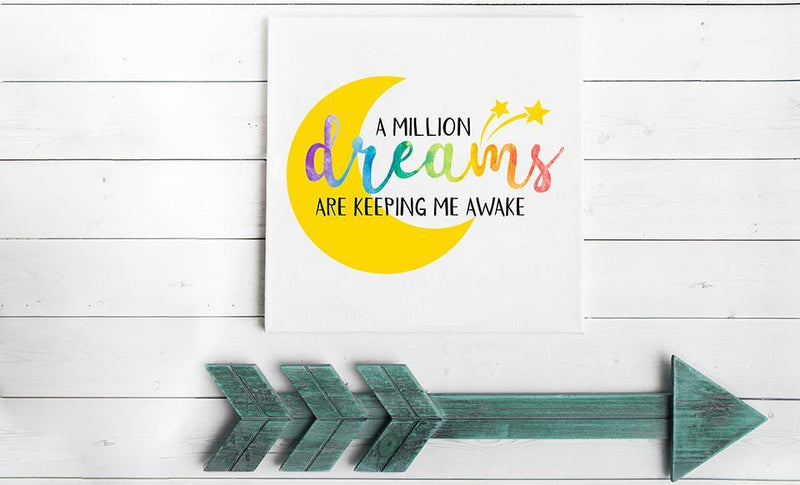The Dreamer Collection Stretched Canvas Prints (18x24))