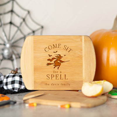 Personalized Halloween Cutting Rounded Edge Bar Board