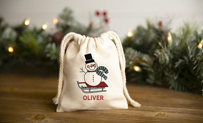 Personalized Holiday Gift Bags