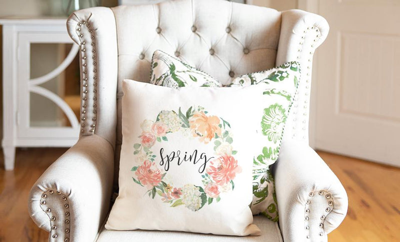 Spring Throw Pillow Covers (Nonpersonalized)