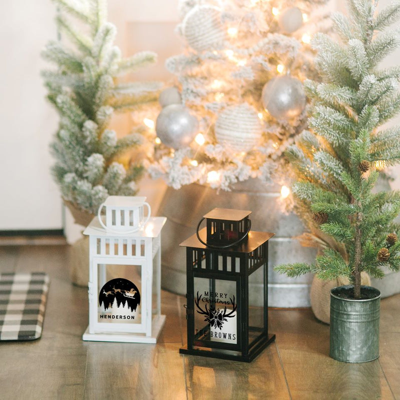Personalized Holiday Lanterns