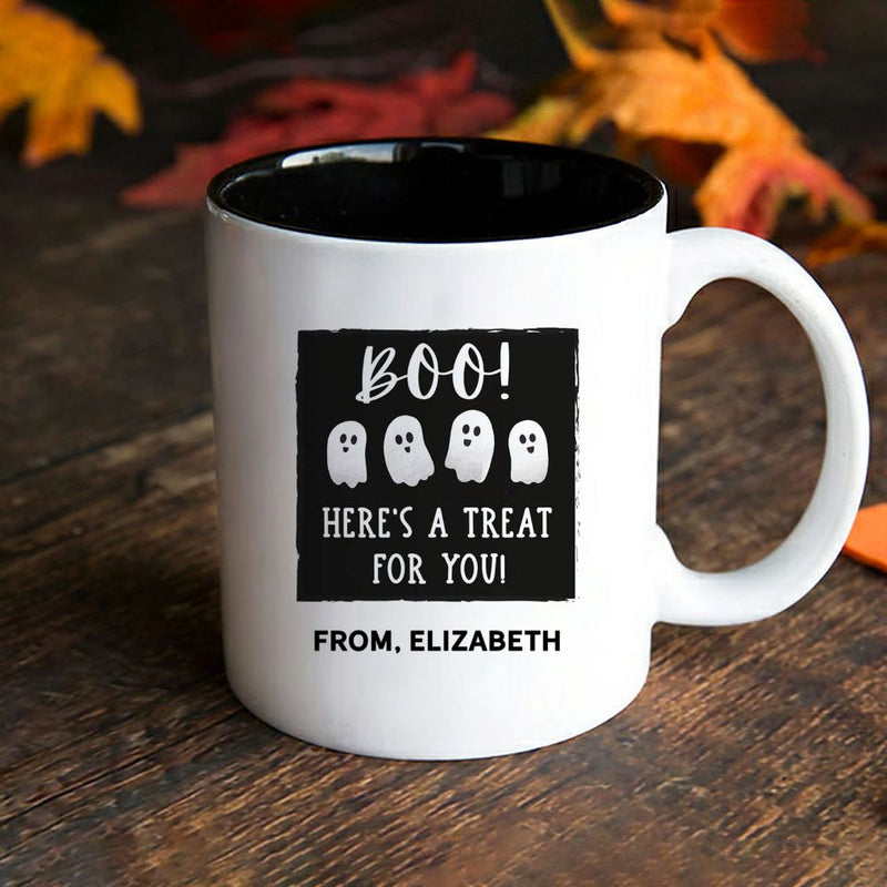 Personalized Halloween Mugs - 11 oz