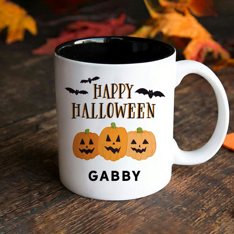 Personalized Halloween Mugs - 11 oz