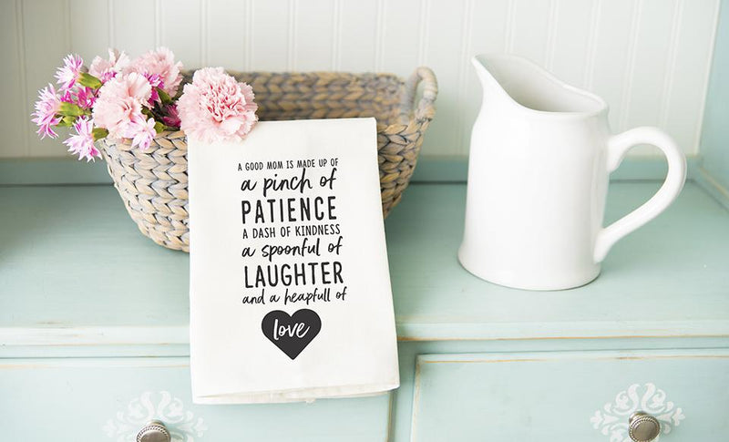 Personalized I Love You Mom Tea Towels