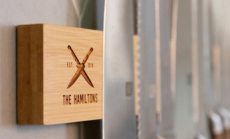 Personalized Magnetic Knife Holder