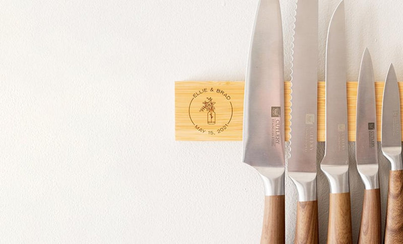 Personalized Magnetic Knife Holder