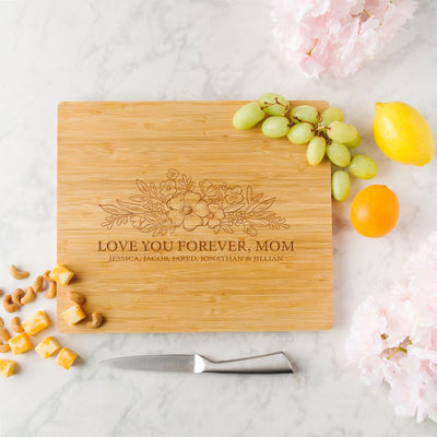Personalized Bamboo Cutting Boards for Mom
