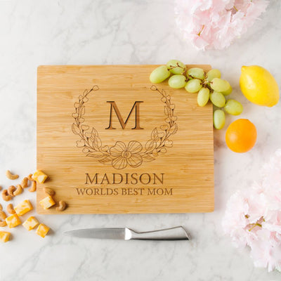 Personalized Bamboo Cutting Boards for Mom