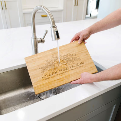 Personalized Bamboo Cutting Boards for Mom
