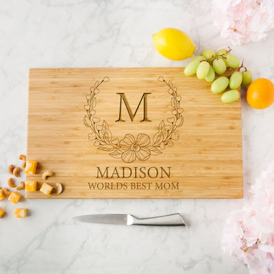 Personalized Bamboo Cutting Boards for Mom
