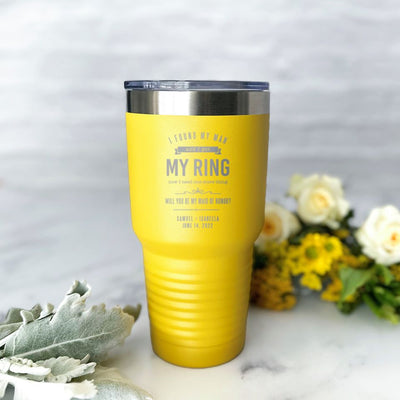 Personalized 30 oz Bridesdmaid Tumblers