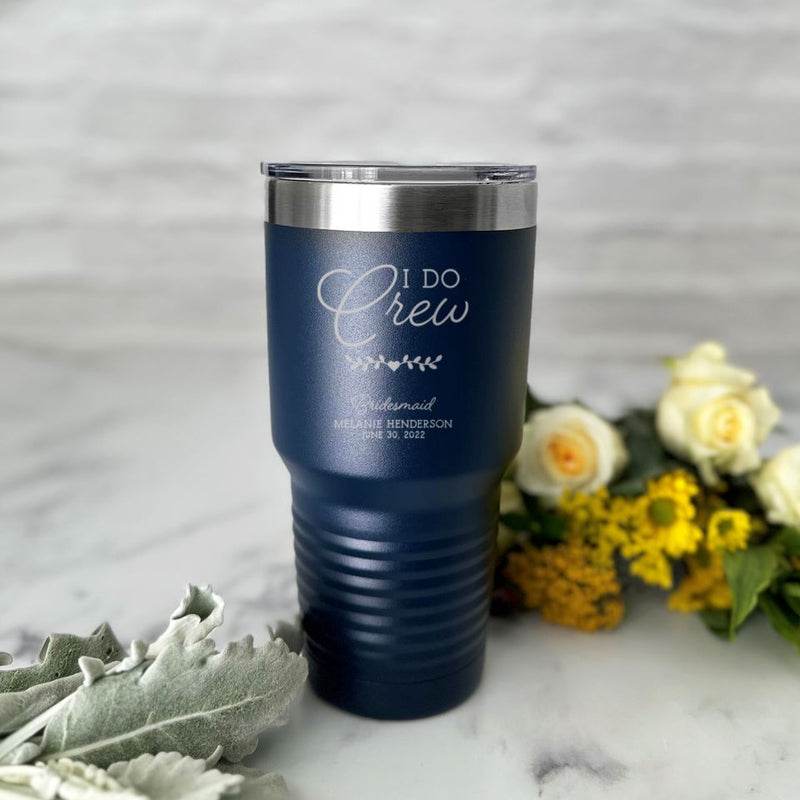 Personalized 30 oz Bridesdmaid Tumblers