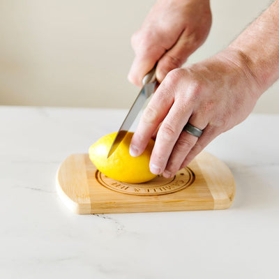 Personalized Cutting Bar Board (Rounded Edge) Bamboo