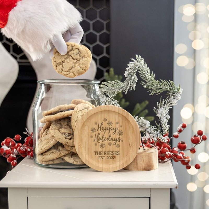 Personalized Christmas Cookie Jars