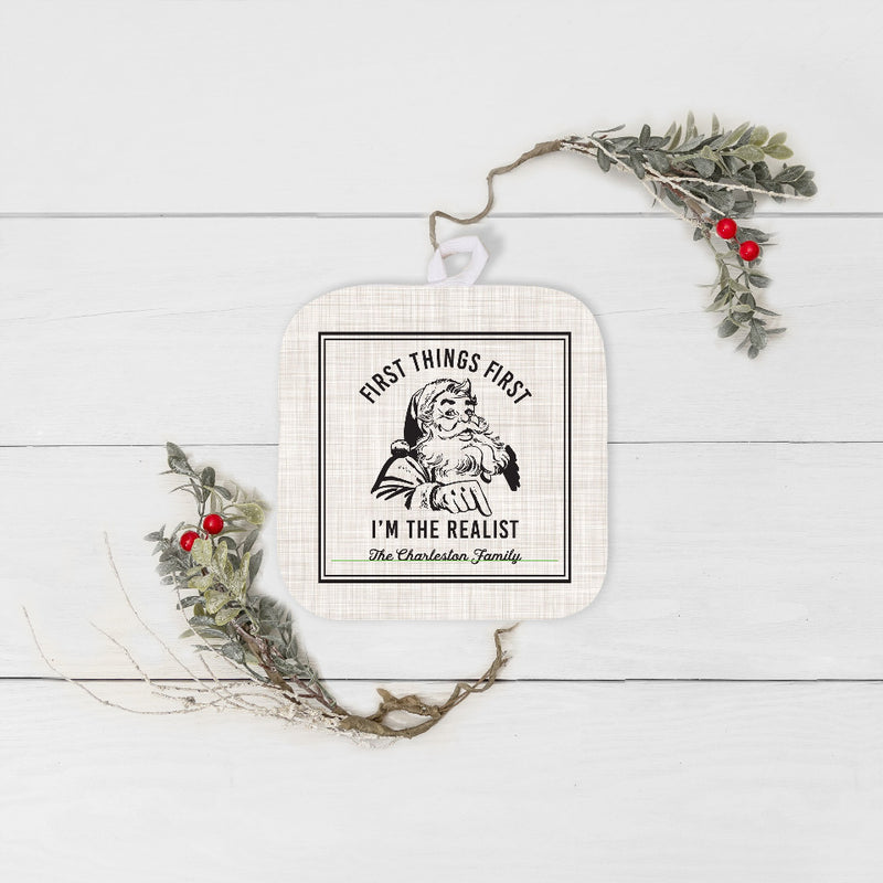 Personalized Christmas Hot Pads