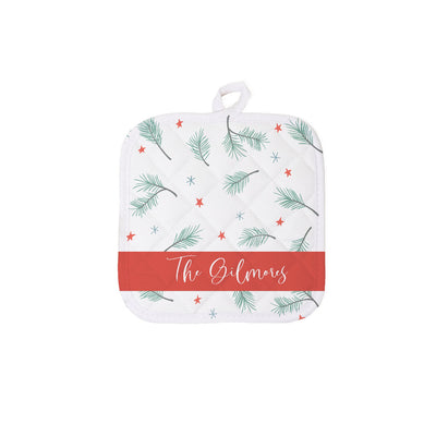 Personalized Christmas Hot Pads