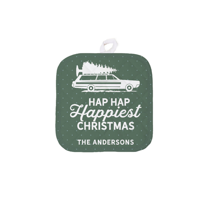 Personalized Christmas Hot Pads
