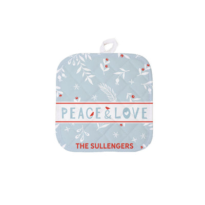 Personalized Christmas Hot Pads