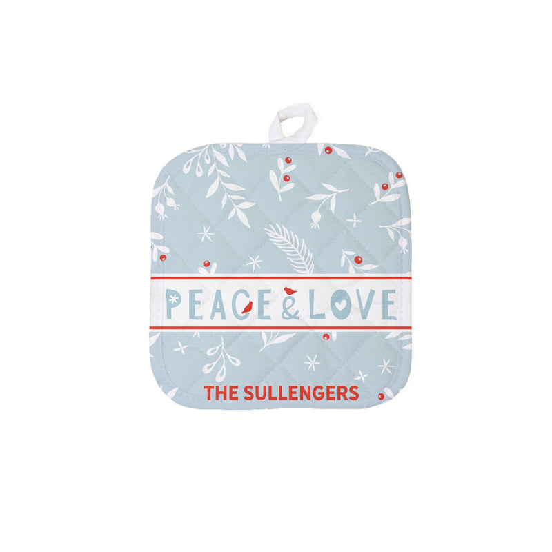 Personalized Christmas Hot Pads