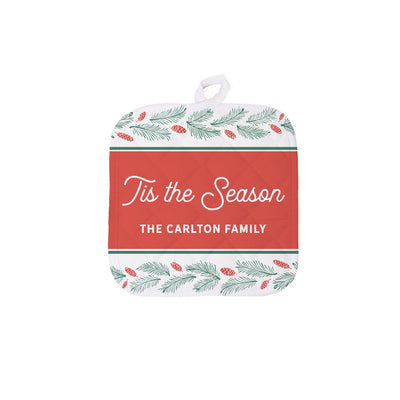 Personalized Christmas Hot Pads