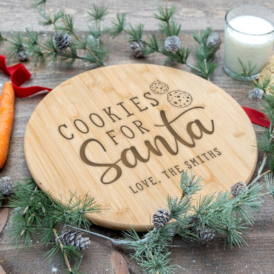 Personalized Lazy Susan - Christmas designs