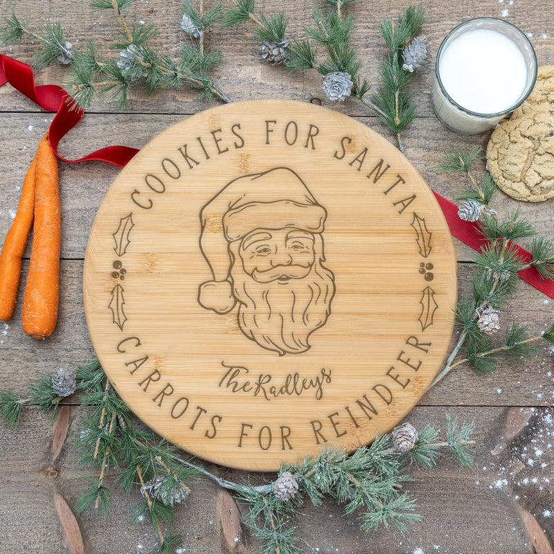 Personalized Lazy Susan - Christmas designs