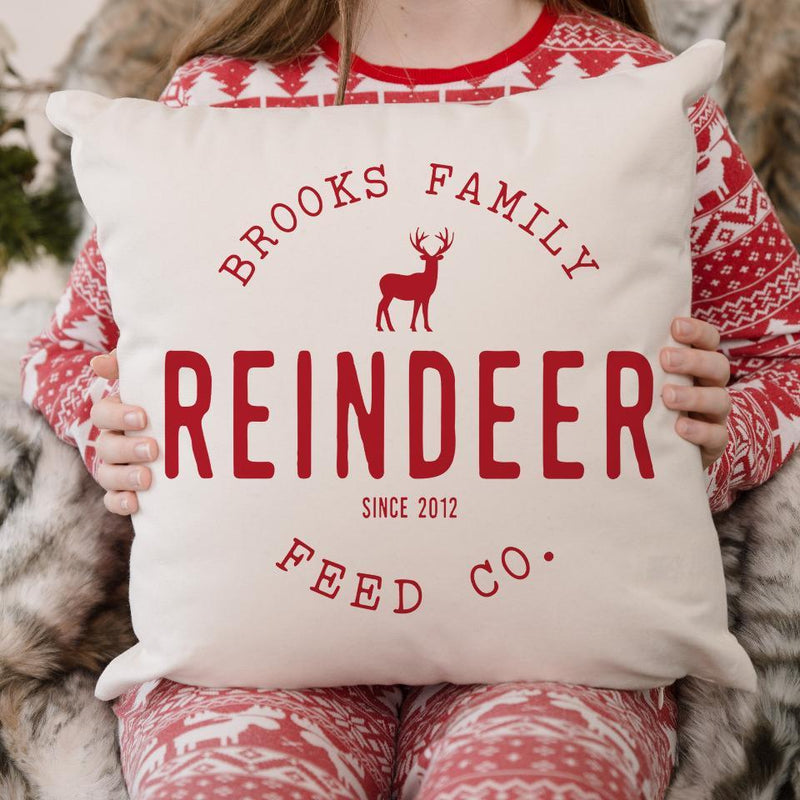 Personalized Christmas Throw Pillow Covers