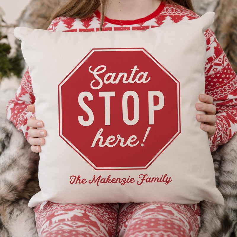 Personalized Christmas Throw Pillow Covers