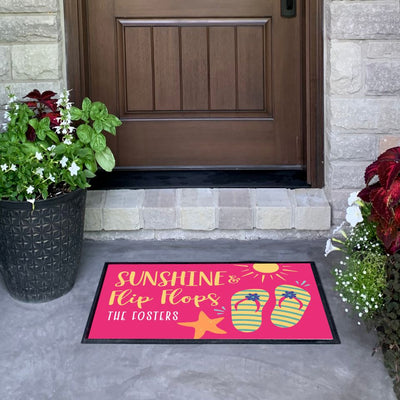 Personalized Summer Doormats