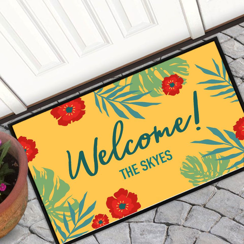Personalized Summer Doormats